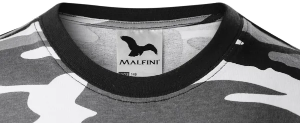 Tricou de camuflaj pentru copii - Decolteu rotund clasic