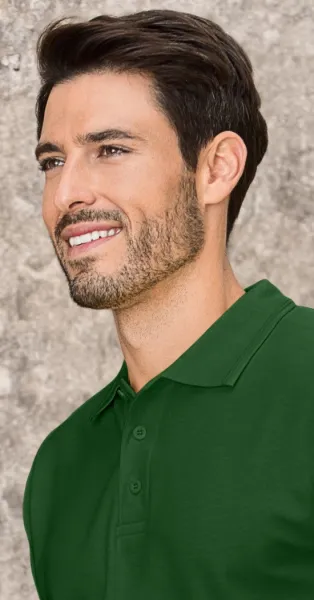 Polo tricou bărbătesc - Închidere cu 3 nasturi