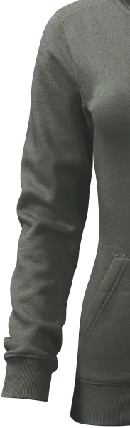 Hanorac de damă cu glugă - Mâneci lungi clasice