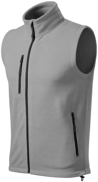 Vesta contrastantă - Vestă din fleece cu elemente contrastante