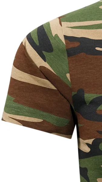 Tricou de camuflaj - Mâneci scurte clasice