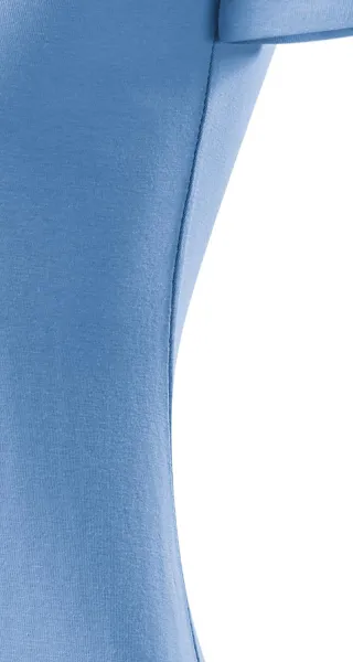 Polo tricou slim pentru femei - Croială cu cusături laterale