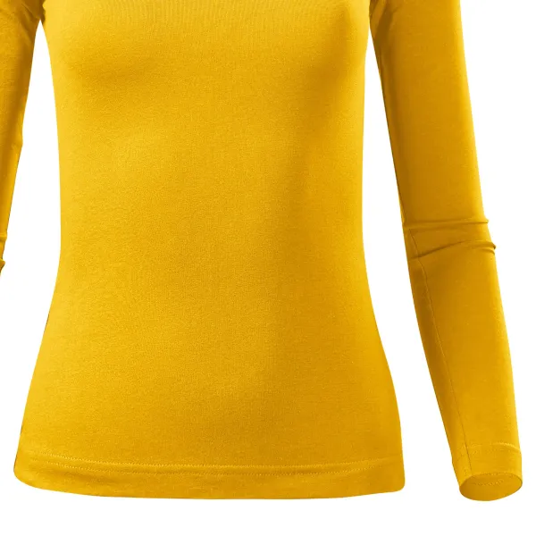 Tricou de damă cu mâneci lungi - Croiala usor mulata