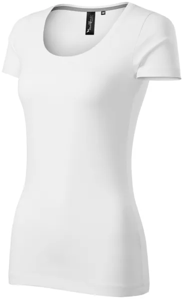 Tricou de damă cu cusături decorative - Tricou de zi cu zi pentru femei