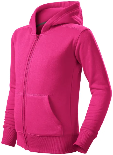 Hanorac pentru copii cu glugă - Hanorac pentru copii cu fermoar și glugă