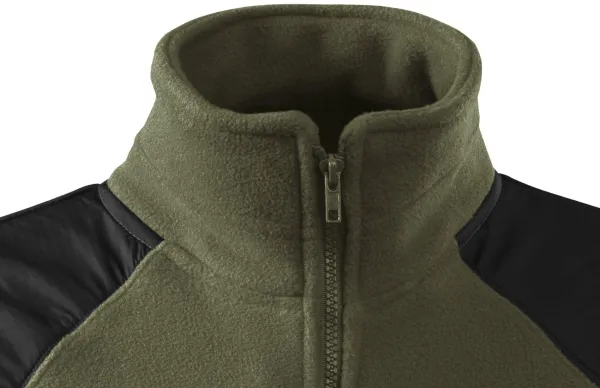 Jachetă de sport - Închidere cu fermoar până la bărbie