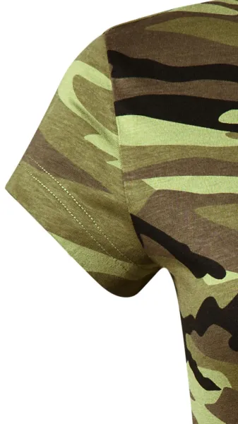 Tricou de camuflaj pentru femei - Mâneci foarte scurte