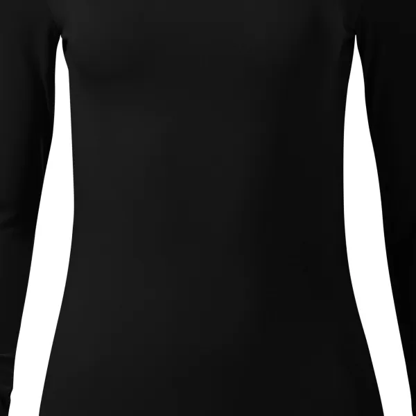 Tricou de damă cu mâneci lungi și decolteu mai adânc - Croiala usor conica