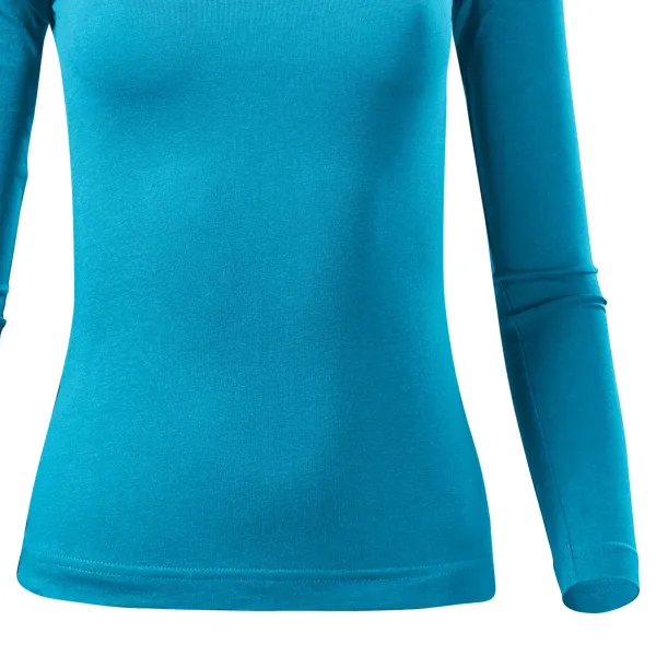 Tricou de damă cu mâneci lungi - Croiala usor mulata