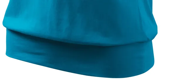 Tricou la modă pentru femei - Tivul inferior lat al cămășii