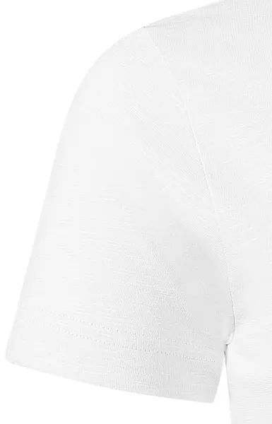 Tricou bărbătesc, din bumbac organic texturat - Mâneci scurte clasice