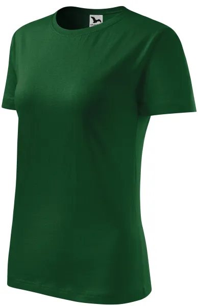Tricou clasic pentru femei - Tricou de damă din bumbac în principal pentru vară
