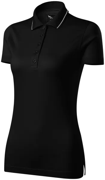 Polo elegant mercerizat pentru femei - Tricou polo interesant pentru femei, potrivit pentru fiecare zi