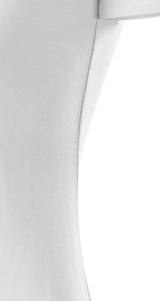 Polo tricou slim pentru femei - Croială cu cusături laterale