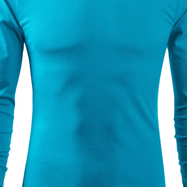 Tricou bărbătesc cu mânecă lungă - Croiala usor mulata