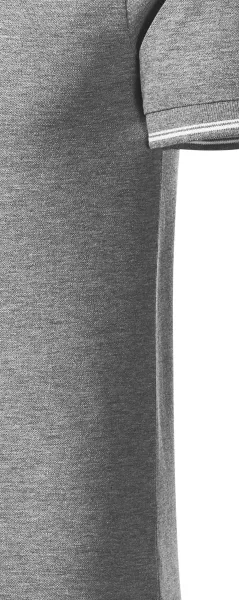 Tricou bărbătesc cu detalii contrastante - Tăiați cu cusături laterale