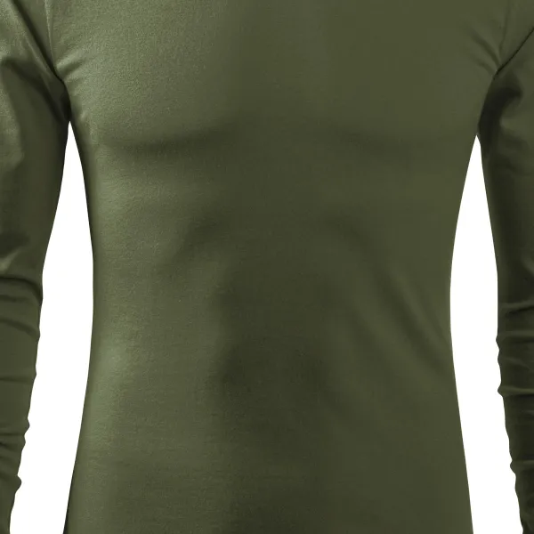 Tricou bărbătesc cu mânecă lungă - Croiala usor mulata