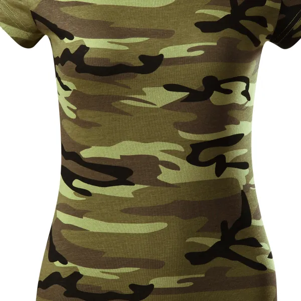Tricou de camuflaj pentru femei - Croiala usor conica