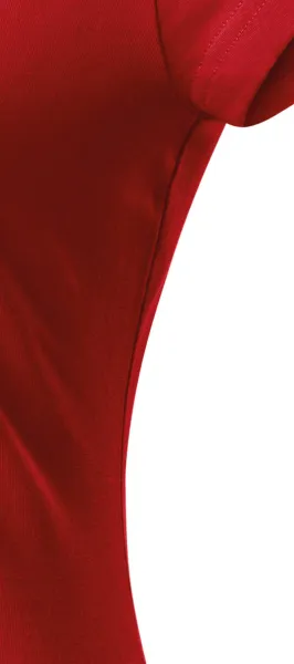 Tricou dama slim fit cu decolteu rotund - Tăiați cu cusături laterale