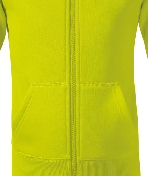 Hanorac pentru copii cu glugă - Croială lejeră cu cusături laterale