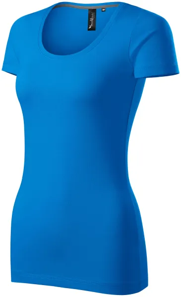 Tricou de damă cu cusături decorative - Tricou de zi cu zi pentru femei