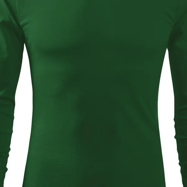 Tricou bărbătesc cu mânecă lungă - Croiala usor mulata