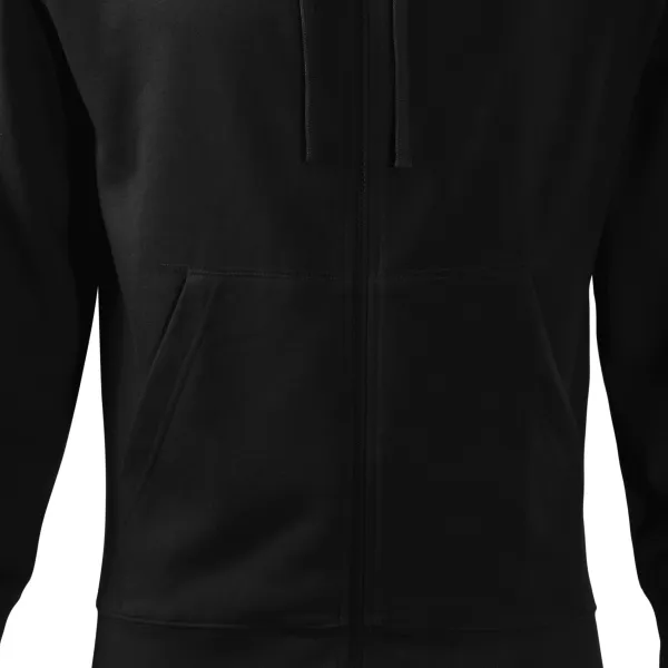 Hanorac pentru bărbați cu glugă - Croială lejeră cu cusături laterale