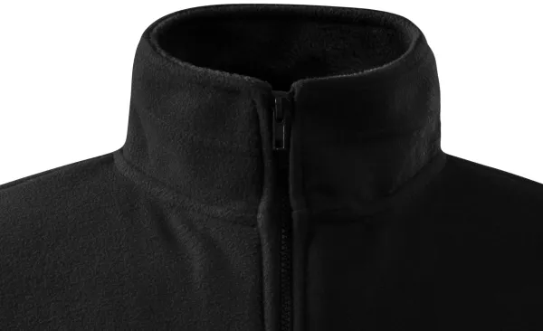 Geacă de lână pentru bărbați - Închidere cu fermoar până la bărbie