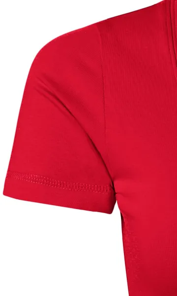 Tricou de damă cu cusături decorative - Mâneci scurte