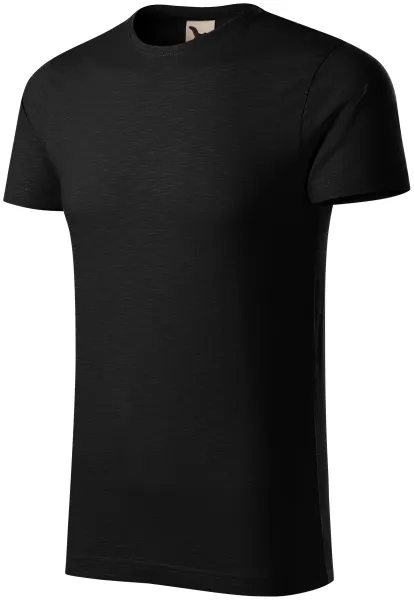 Tricou bărbătesc, din bumbac organic texturat - Tricou de zi cu zi pentru bărbați