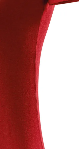 Polo tricou slim pentru femei - Croială cu cusături laterale