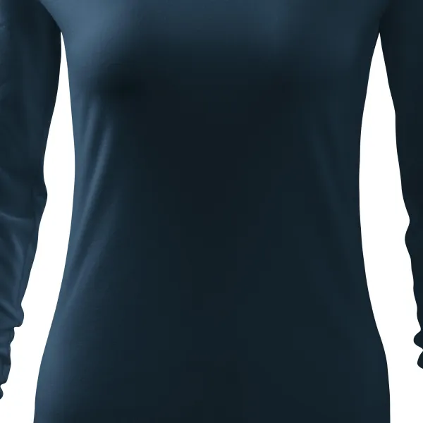 Tricou ajustat pentru femei, decolteu în V - Croiala usor conica