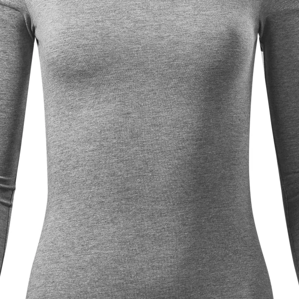 Tricou de damă cu mâneci lungi - Croiala usor mulata