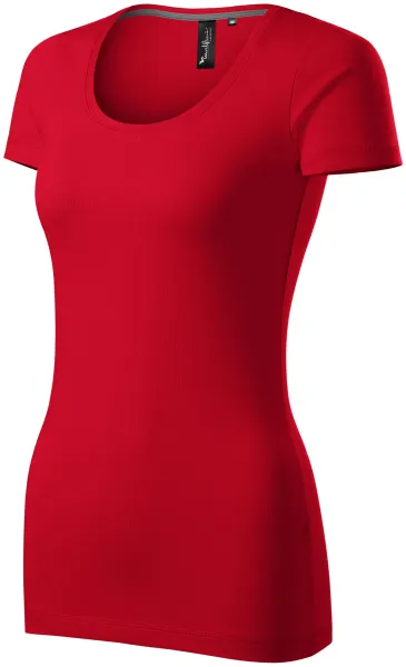 Tricou de damă cu cusături decorative - Tricou de zi cu zi pentru femei