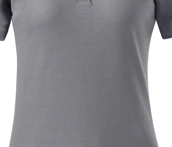 Tricou polo dama din bumbac organic - Tăietură ușor conică