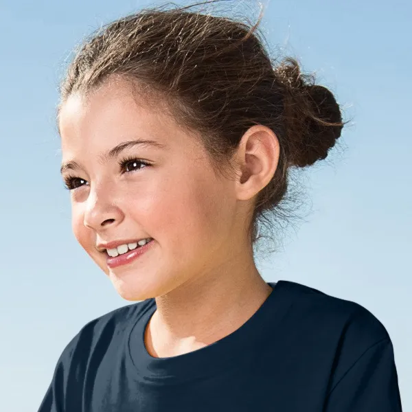 Tricou ușor pentru copii - Decolteu rotund clasic