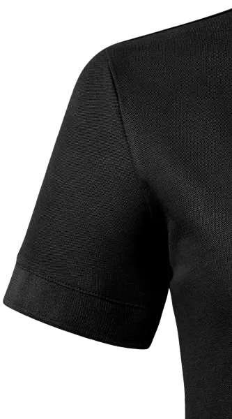 Tricou polo dama din bumbac organic - Mâneci scurte clasice