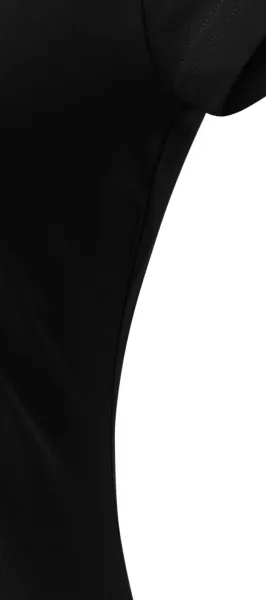 Tricou dama slim fit cu decolteu rotund - Tăiați cu cusături laterale