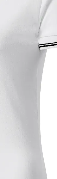 Polo pentru femei cu mâneci scurte - Tăiați cu cusături laterale