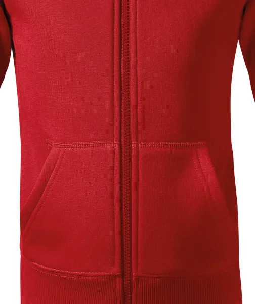 Hanorac pentru copii cu glugă - Croială lejeră cu cusături laterale