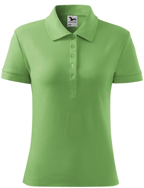 Polo simplu pentru femei - Tricou polo ușor din bumbac pentru femei