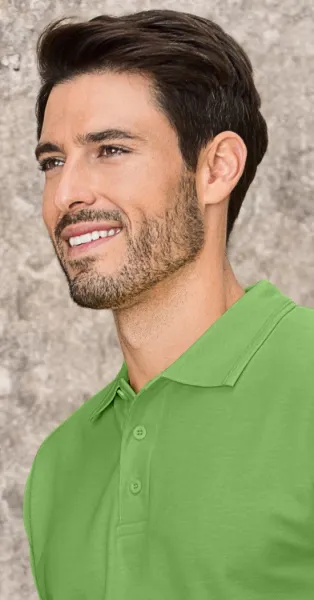 Polo tricou bărbătesc - Închidere cu 3 nasturi