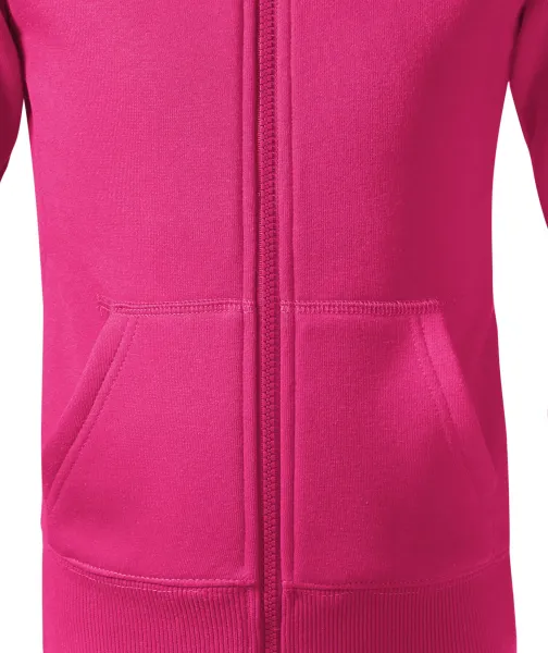 Hanorac pentru copii cu glugă - Croială lejeră cu cusături laterale