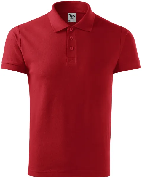 Polo elegant pentru bărbați - Tricou polo ușor din bumbac pentru bărbați