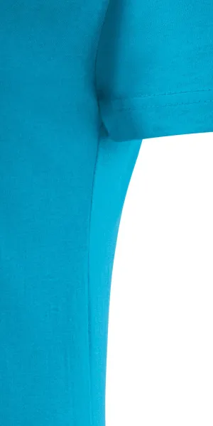 Tricou clasic pentru femei - Tăiați cu cusături laterale