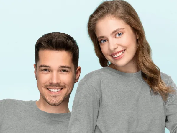 Tricou ușor cu mâneci lungi - Decolteu rotund clasic