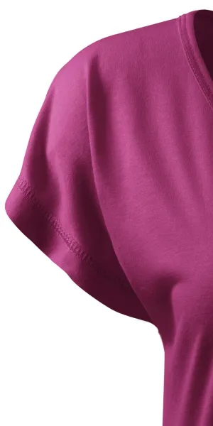 Tricou / rochie lungă pentru femei - Mâneci kimono scurte