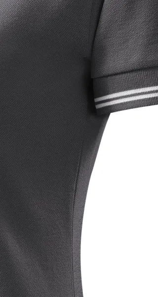 Polo de dama cu contrast - Croială cu cusături laterale