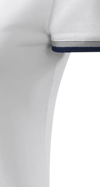 Polo pentru femei cu guler ridicat - Croială cu cusături laterale