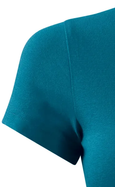 Tricou slim fit pentru femei - Mâneci scurte